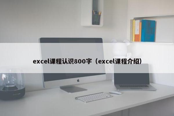 excel课程认识800字（excel课程介绍）