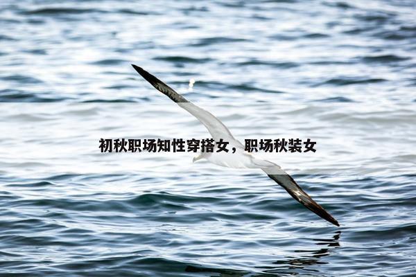 初秋职场知性穿搭女，职场秋装女
