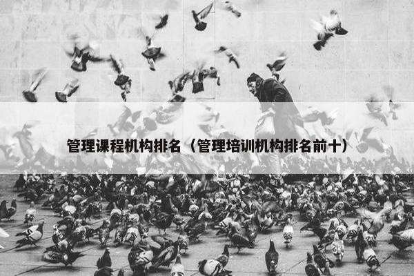 管理课程机构排名（管理培训机构排名前十）