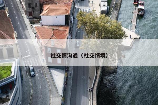社交情沟通（社交情境）