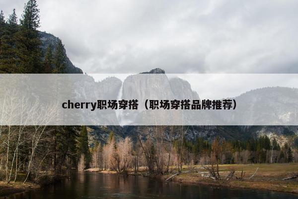 cherry职场穿搭（职场穿搭品牌推荐）