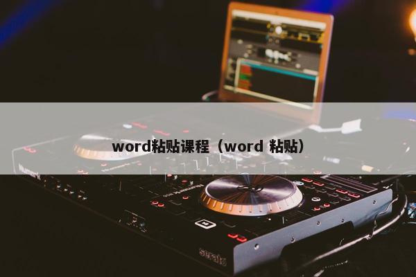 word粘贴课程（word 粘贴）