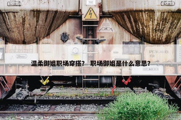 温柔御姐职场穿搭？ 职场御姐是什么意思？
