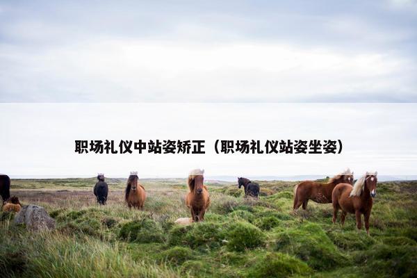 职场礼仪中站姿矫正（职场礼仪站姿坐姿）