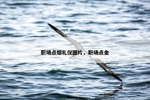 职场点烟礼仪图片，职场点金